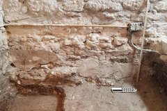 Wall that resembles stone texture