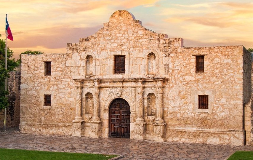 San Antonio And The Alamo In The Mexican War Of Independence The Alamo