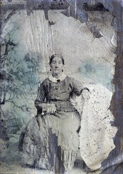 Portrait of Gertrudis Navarro seated