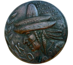 Historic Fiesta coin