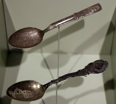 Commemorative silver spoons