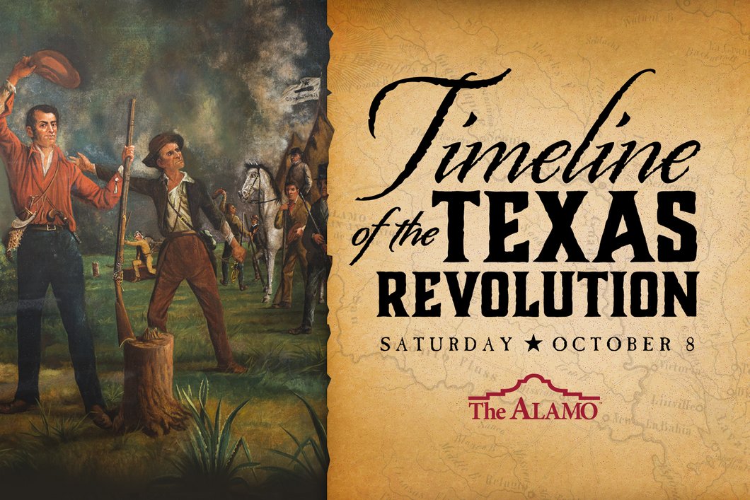Travel the timeline the alamo
