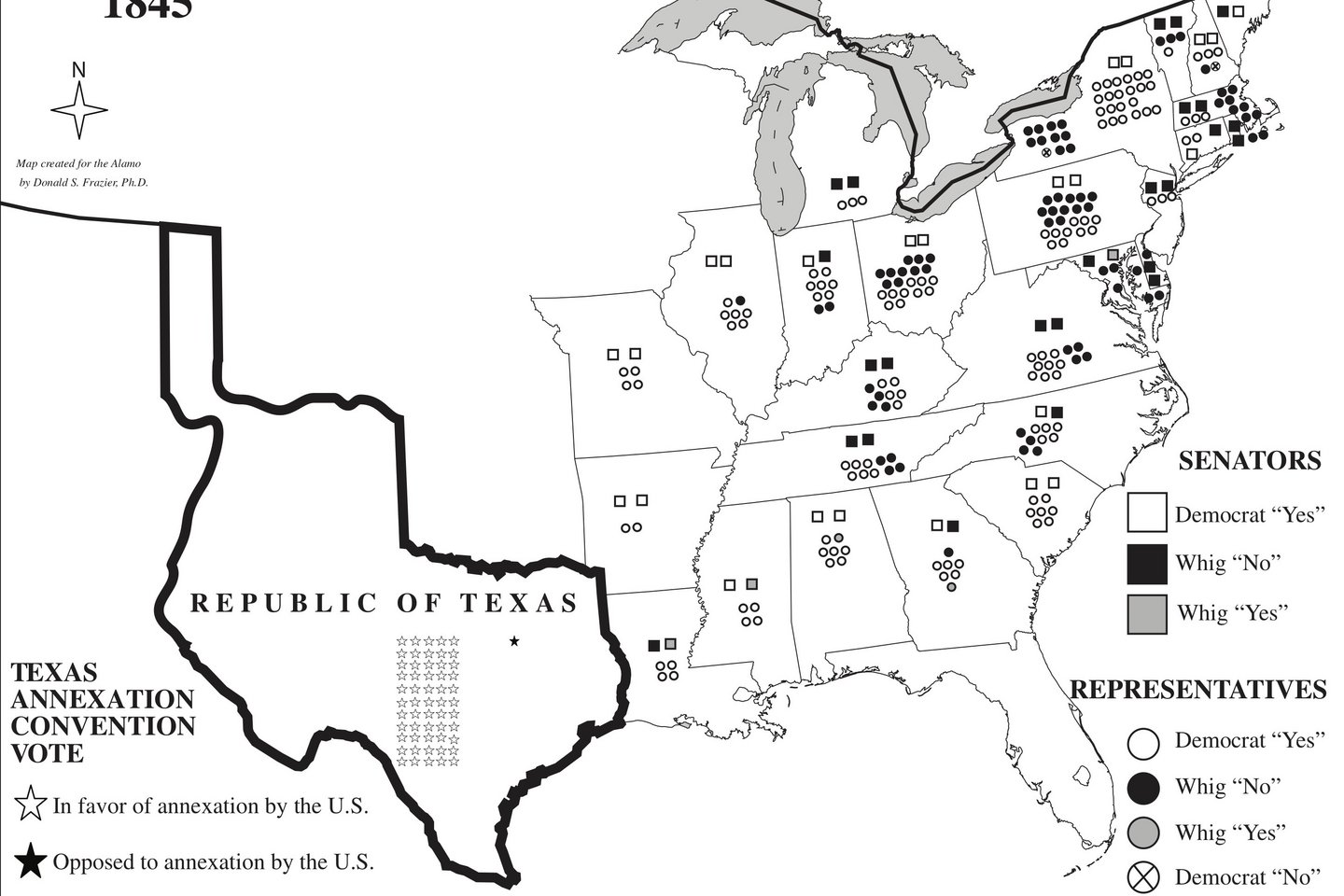 Mapping Texas History The Alamo