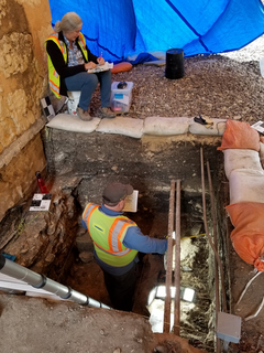 Excavation Unit 1 excavation unit 1