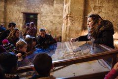 Children on a field trip to the Alamo