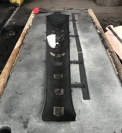 Replica of 18 pounder cannon in production