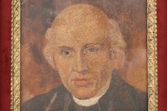 Framed portrait of Miguel Hidalgo