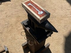 Casting of key in living history encampment