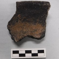 Back side of a goliac sherd