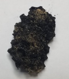 Fragment of a burned corncob