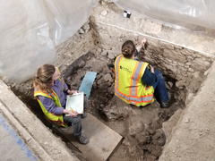 Excavation Unit 7 Excavation Unit 7