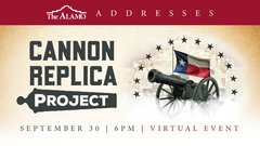 Graphic for Cannon Replica Project Virtual Event on September 30